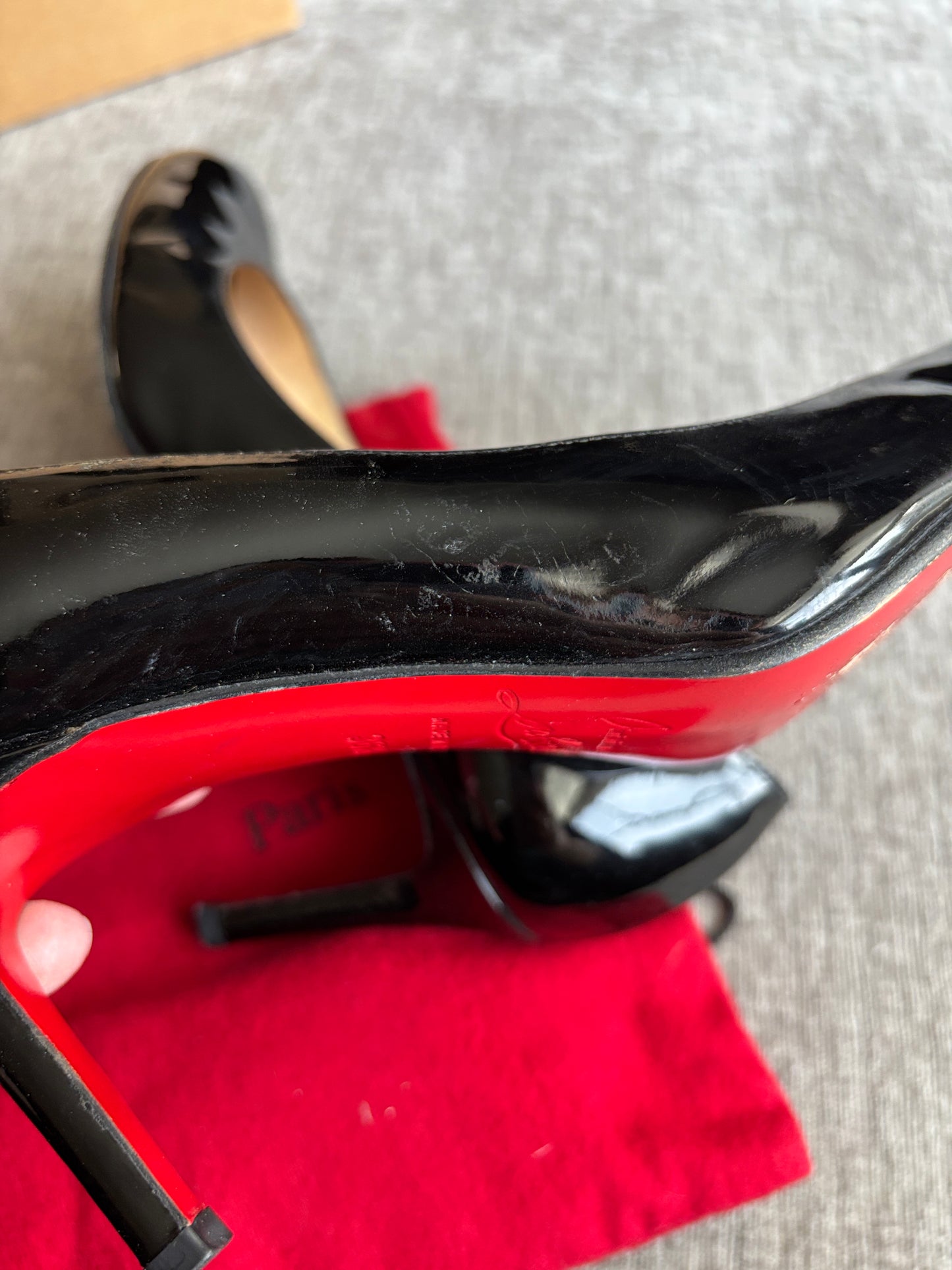 Louboutin Patent Leather Pumps