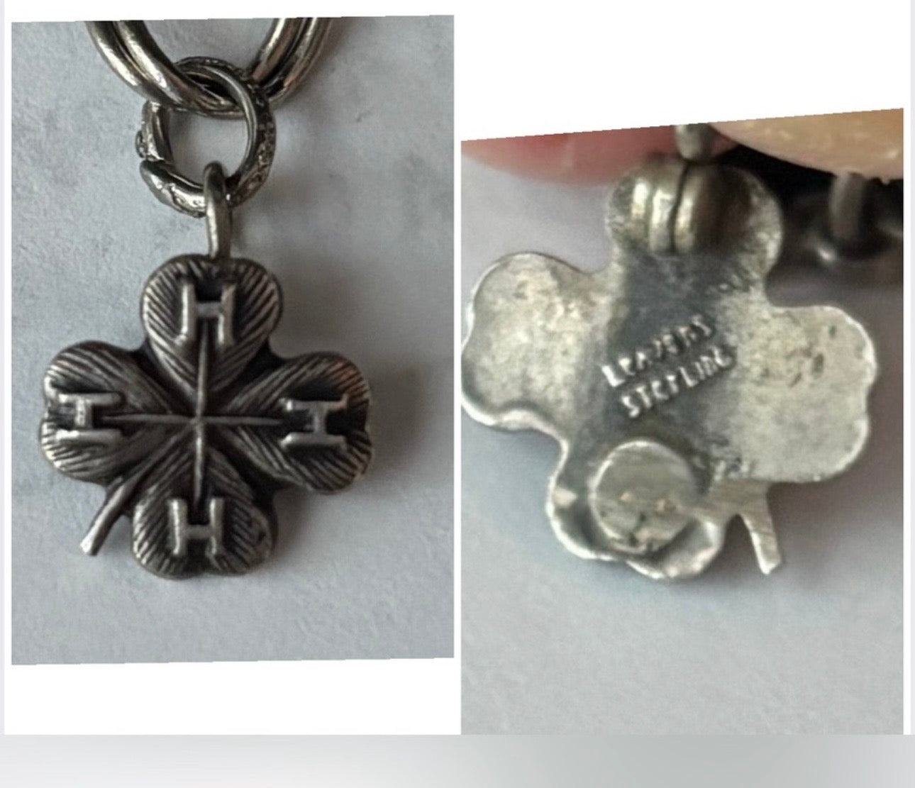 Vintage Silver Charm Bracelet