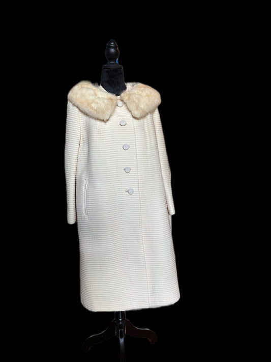 Vintage Youthcraft Fur Lined Coat