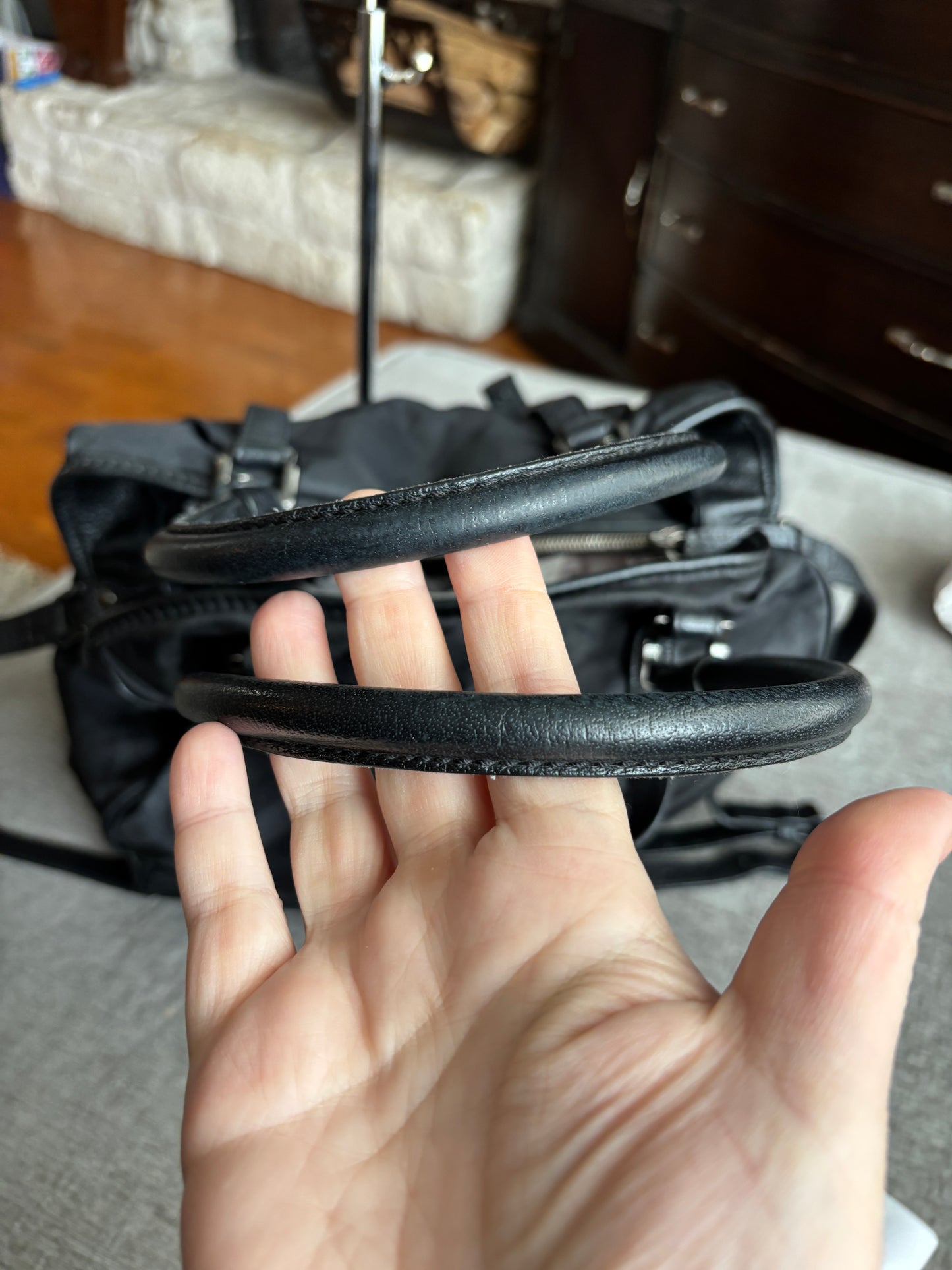 Burberry Nova Check Satchel