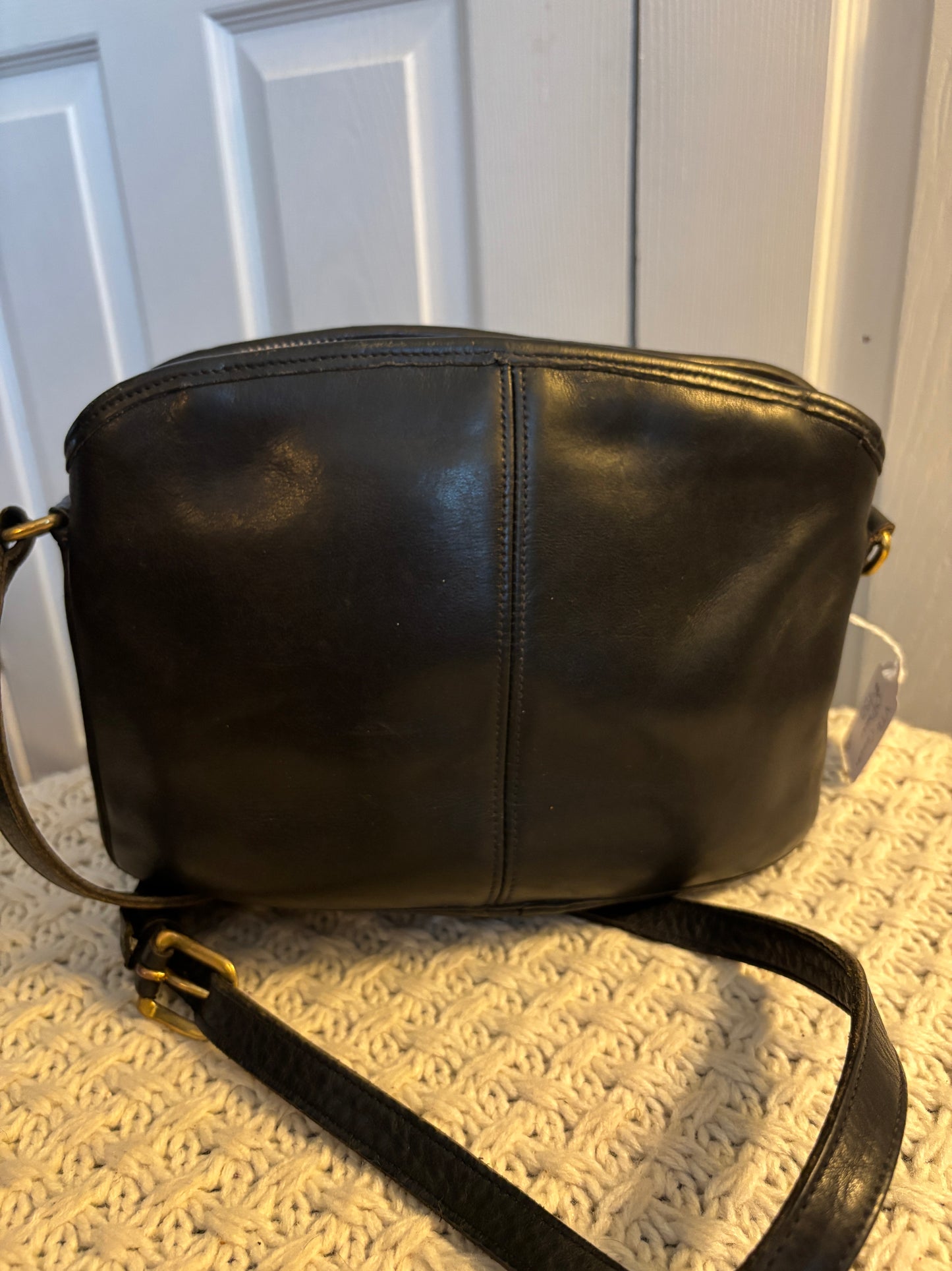 Vintage Coach Anderson Zip, Black