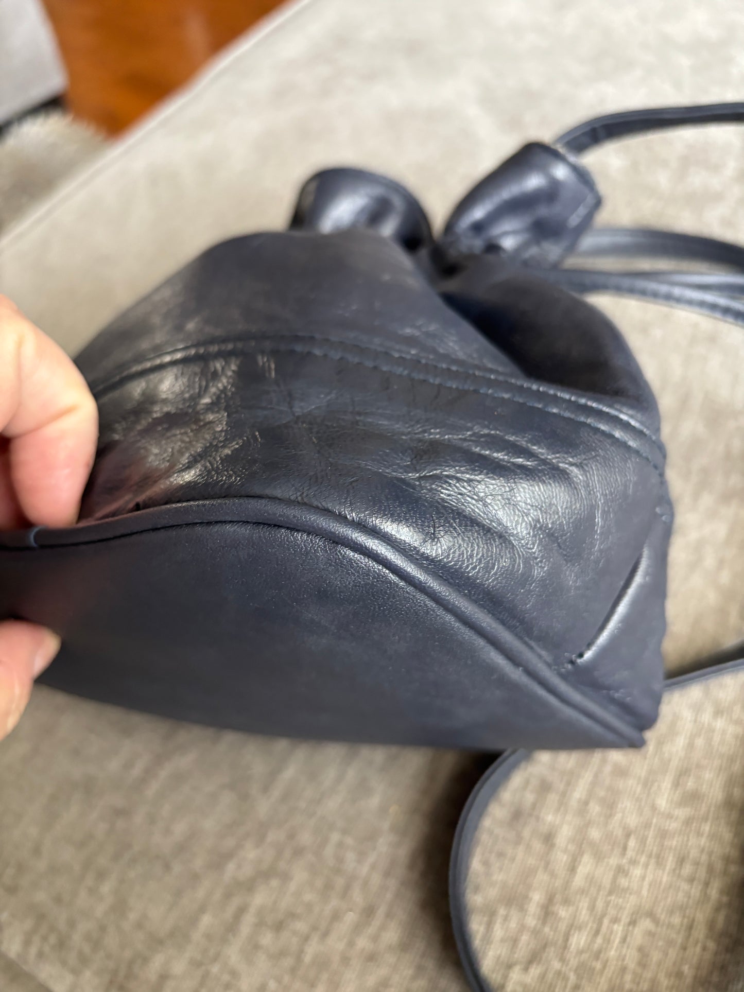Vintage Drawstring Bag
