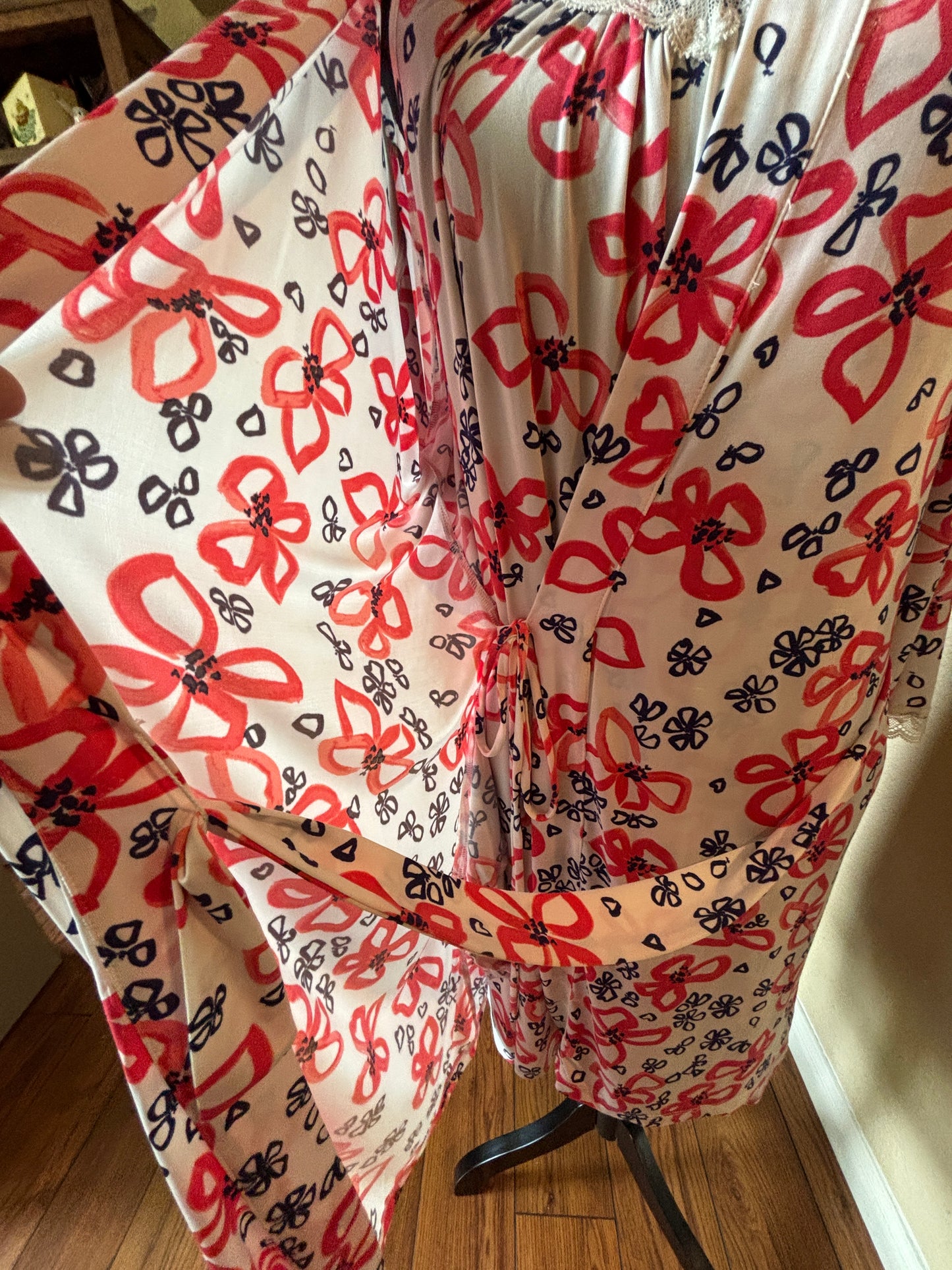 Oscar de la Renta Pink Label Robe and Nightgown