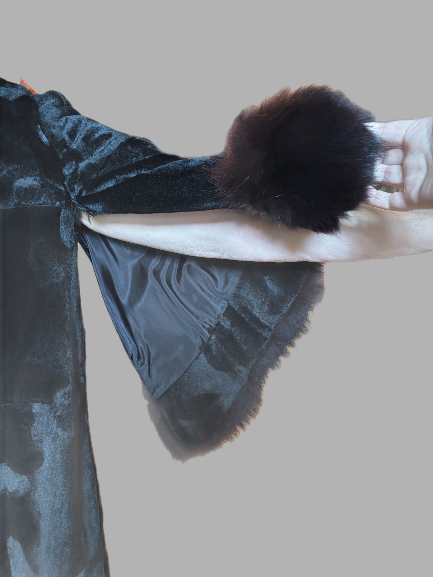 Lilly Anne Coat with Fur Cuffs