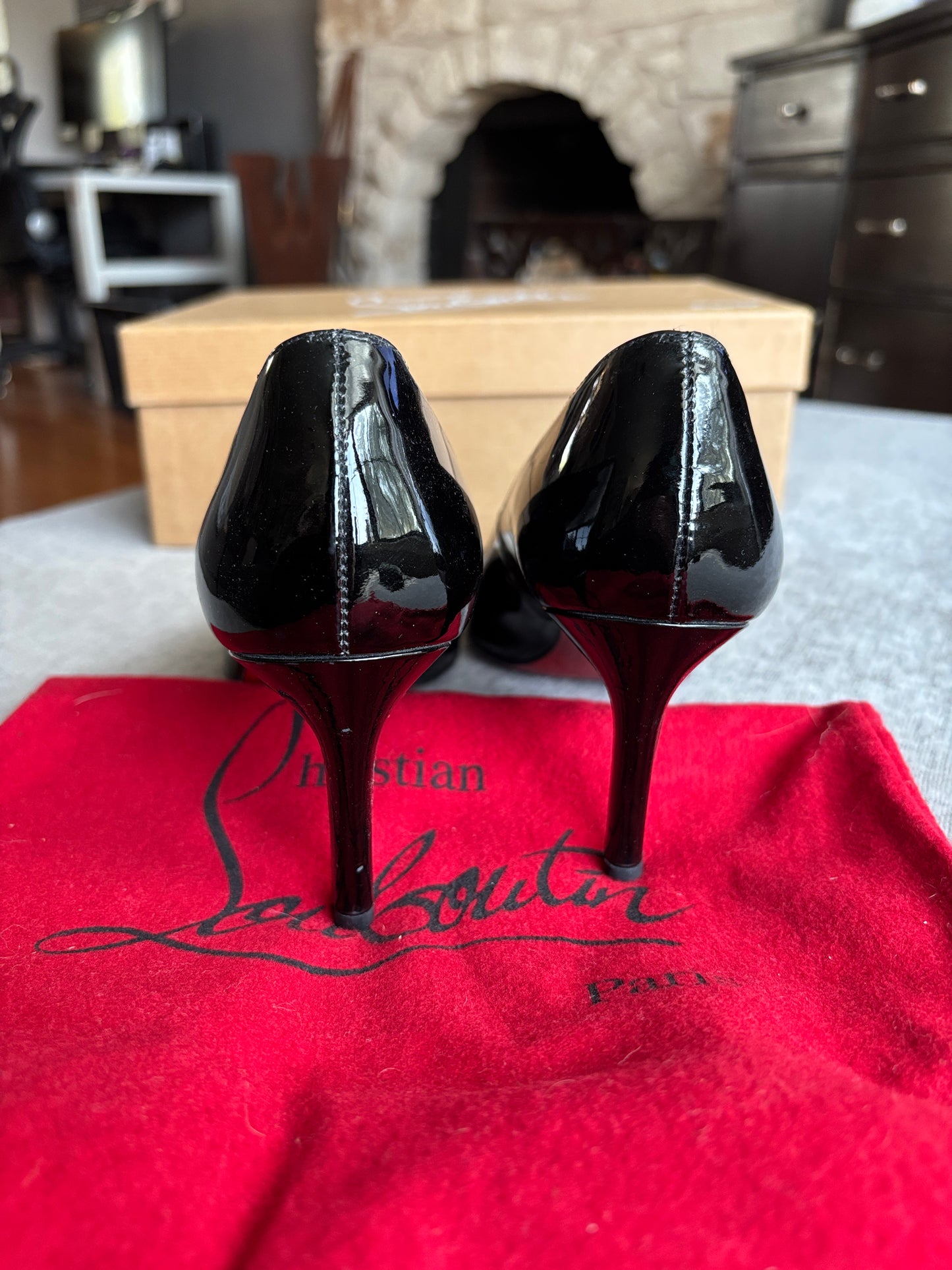 Louboutin Patent Leather Pumps