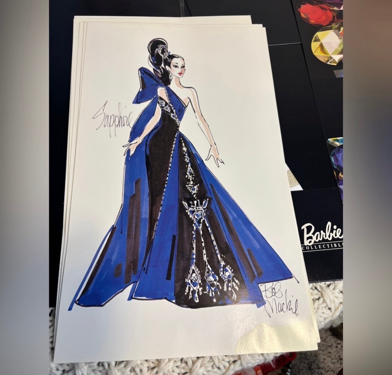 Bob Mackie Design Portfolio with Prints