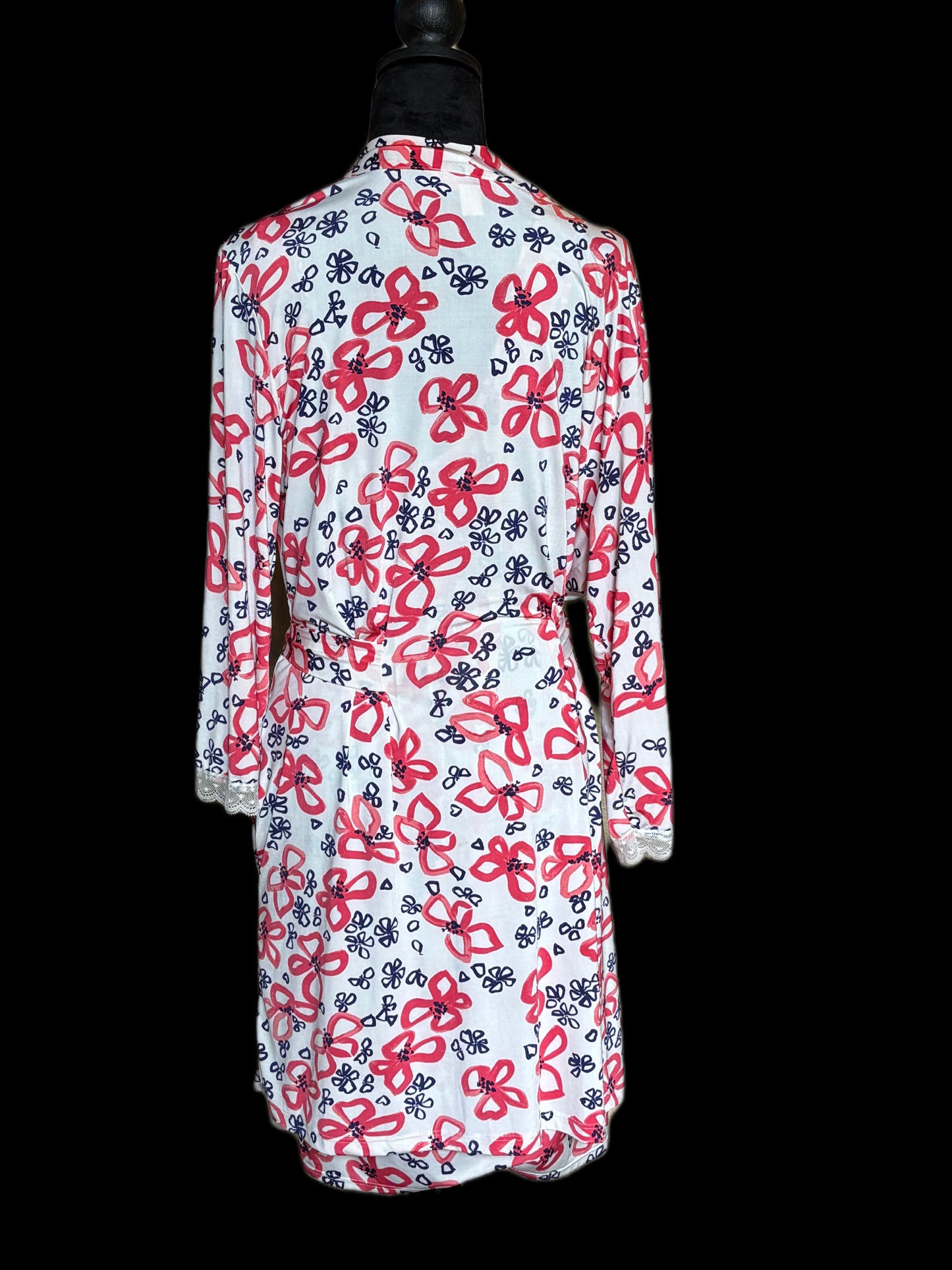 Oscar de la Renta Pink Label Robe and Nightgown
