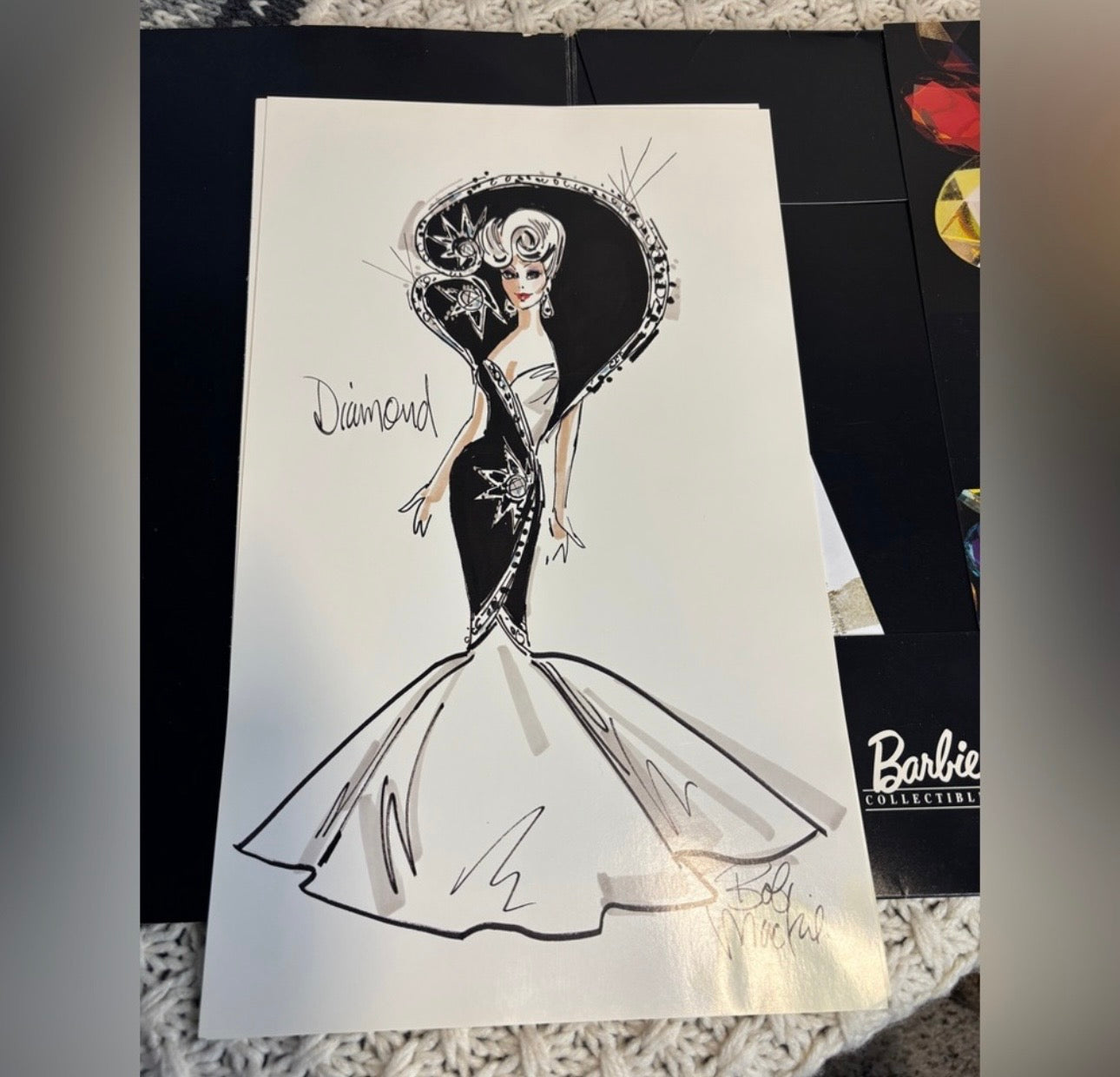 Bob Mackie Design Portfolio with Prints