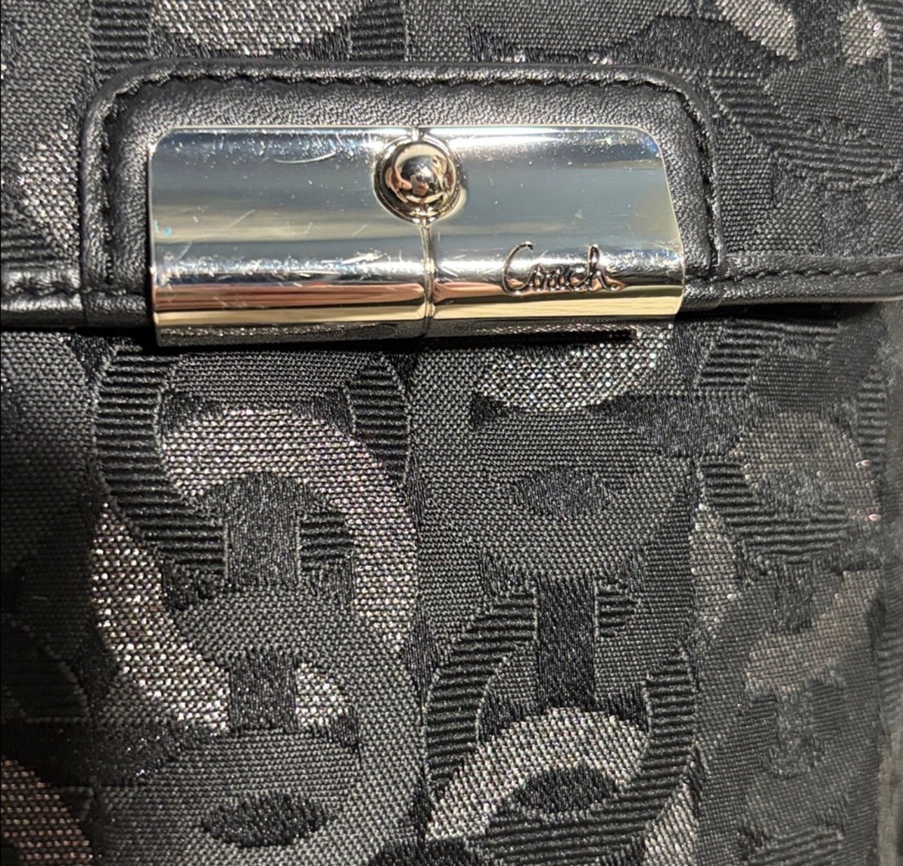 NWOT Coach Op Art Swing Pack