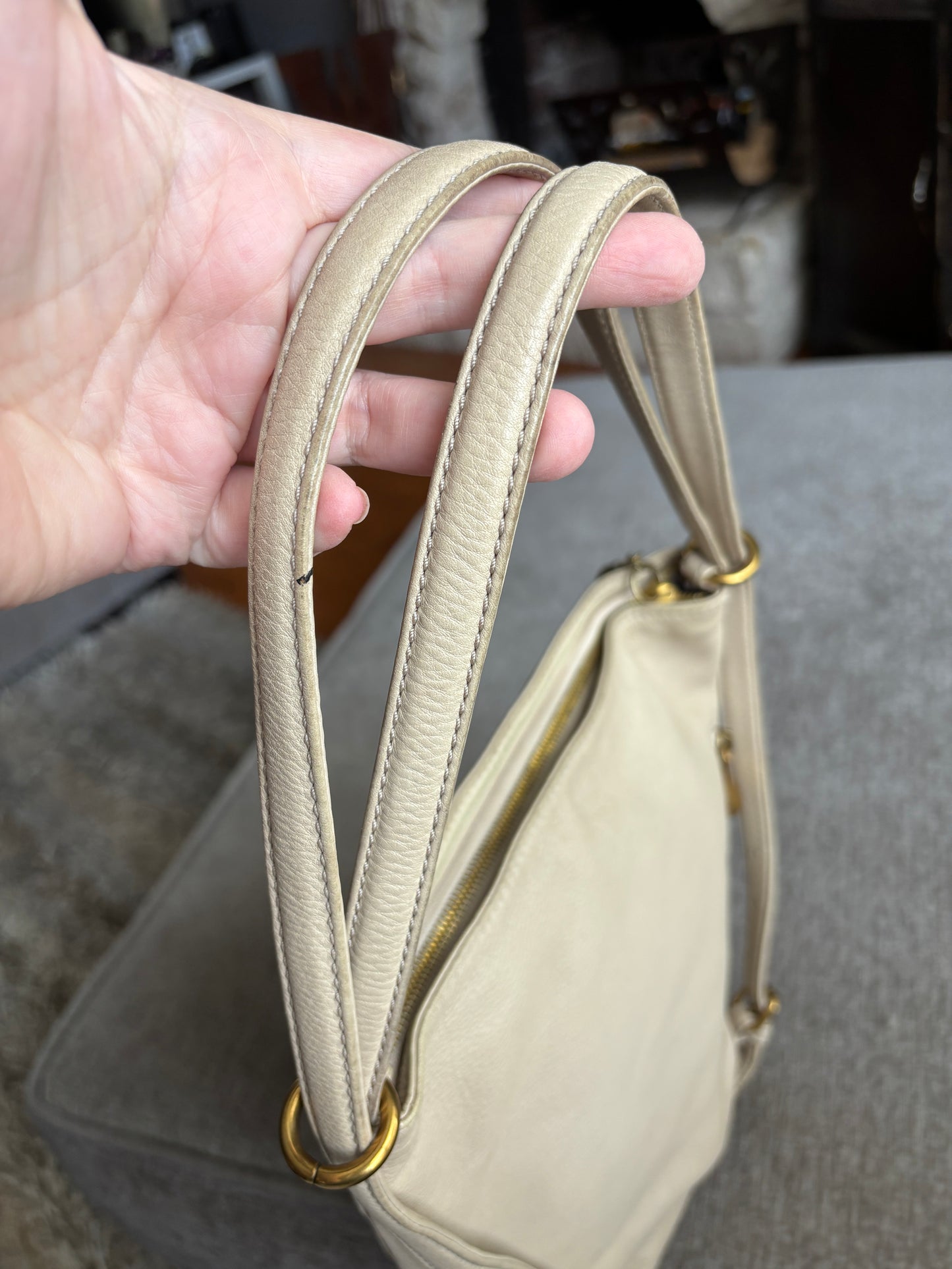 HOBO Convertible Leather Bag