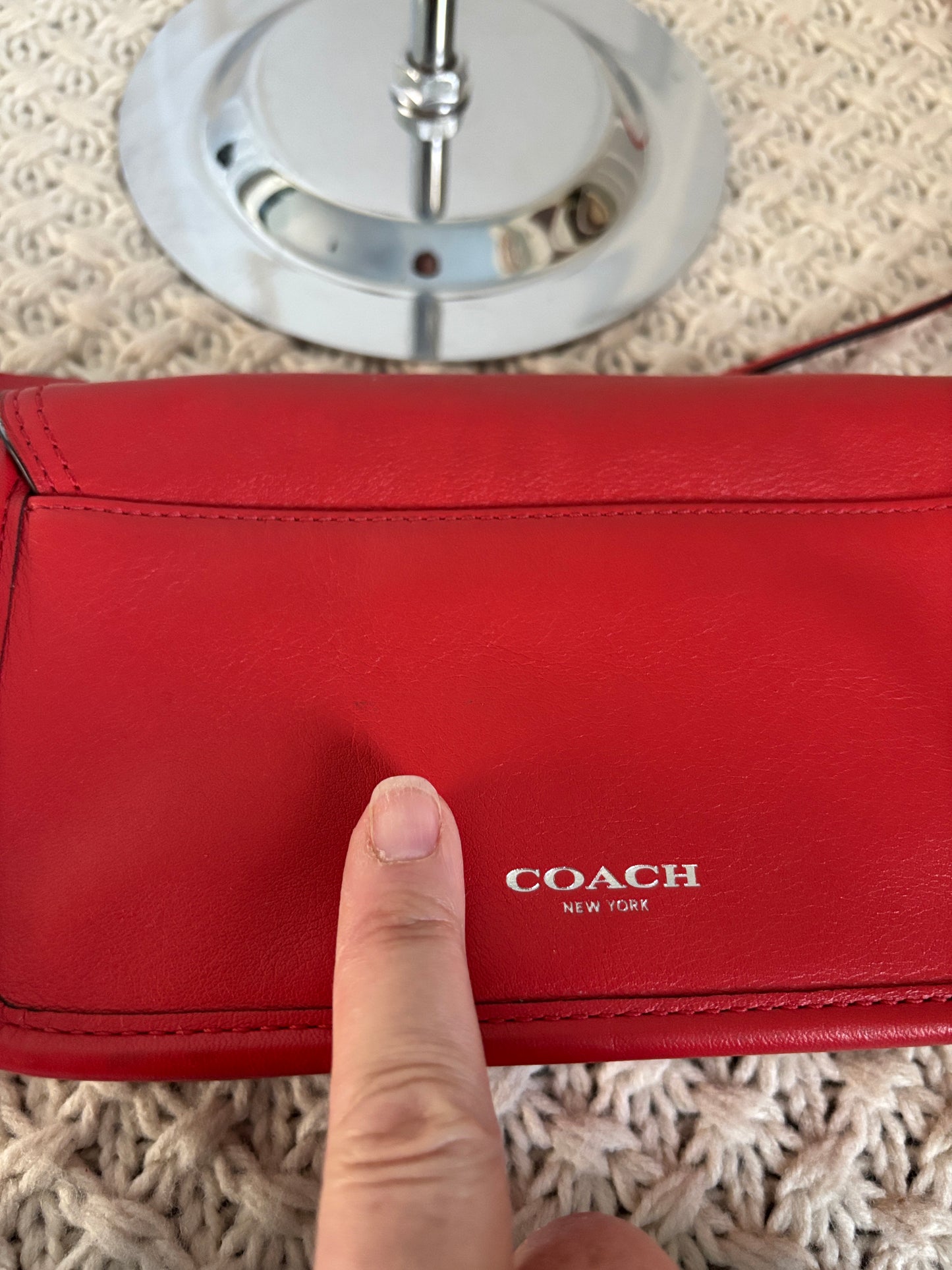 EUC Coach Legacy Penny, Vermillion