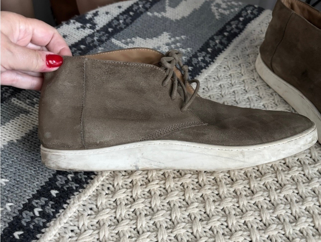 Tod’s Men’s Hitop Suede Sneakers