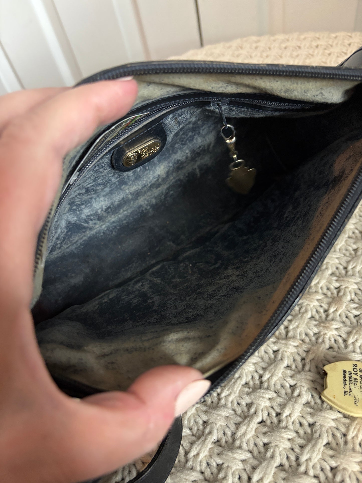 Vintage Gucci Micro GG Crossbody Bag