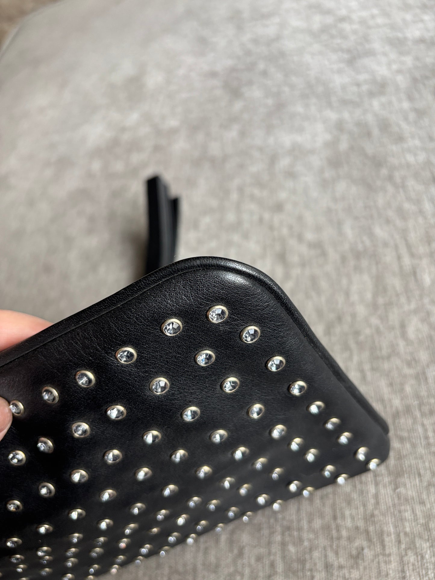 NWOT Brian Atwood Jeweled Clutch