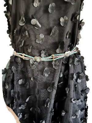 Vintage 1980s Heart Concho Belt