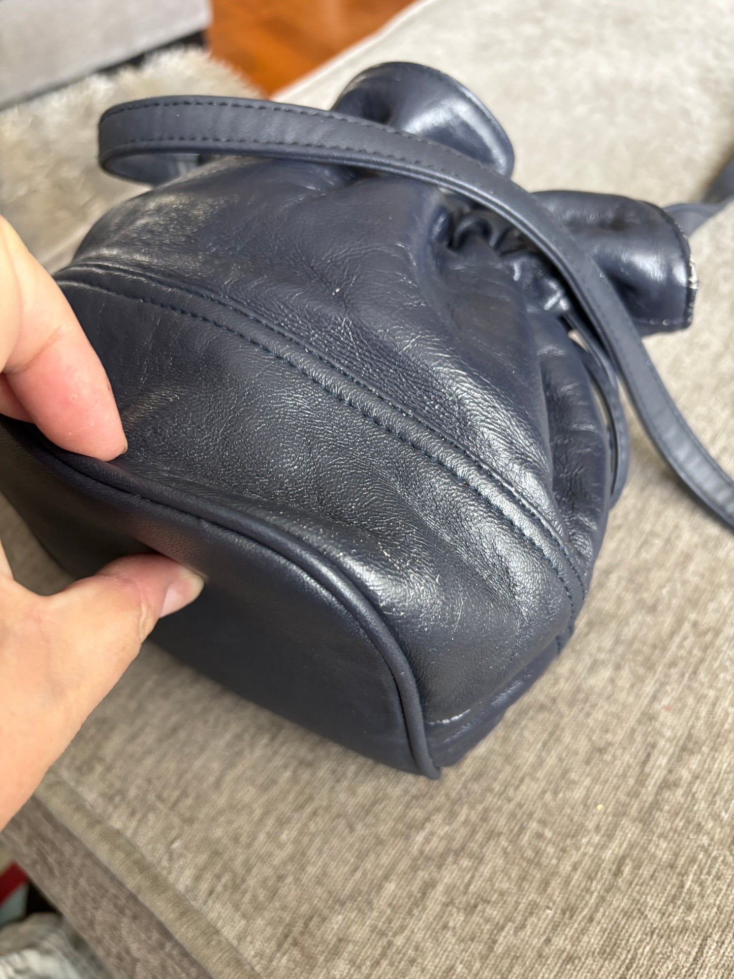 Vintage Drawstring Bag