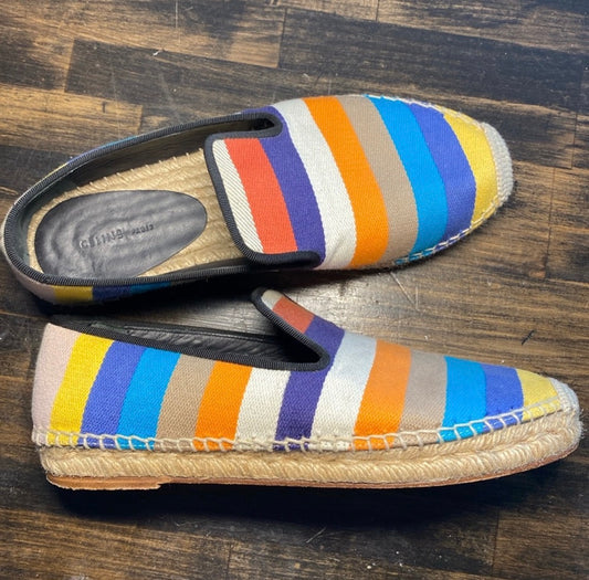 Celine Canvas Striped Espadrilles
