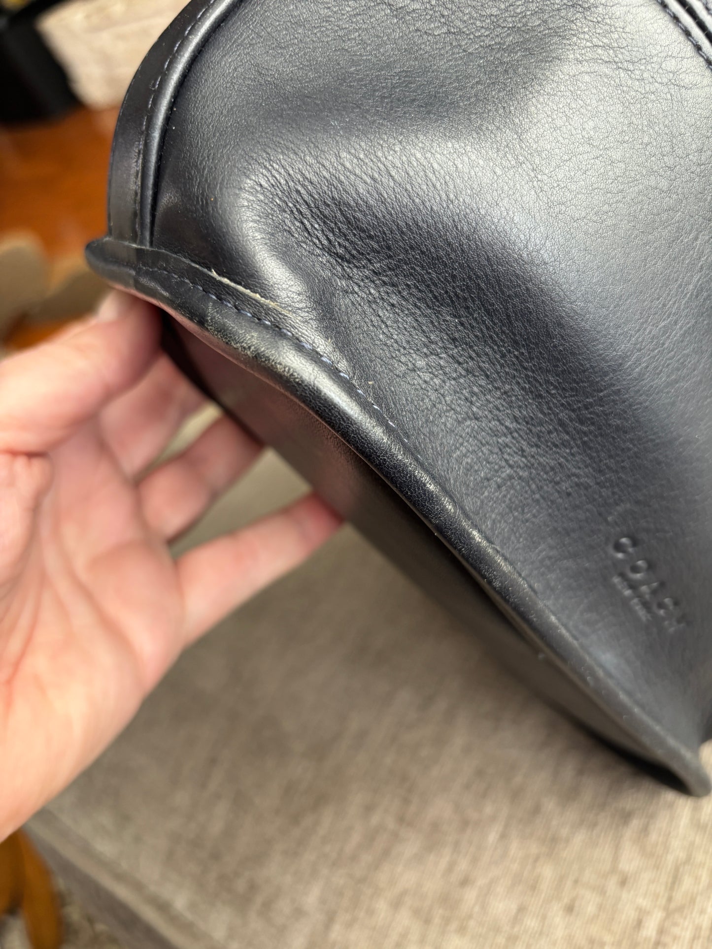 Vintage Coach Tribeca, Black
