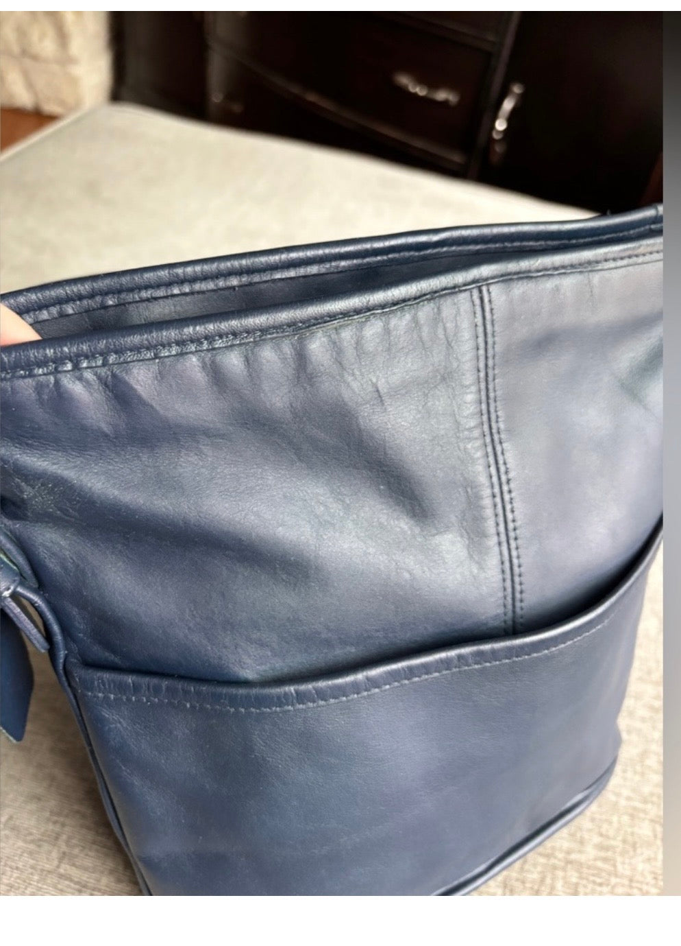 Vintage Coach Bleeker Bucket Bag, #4153