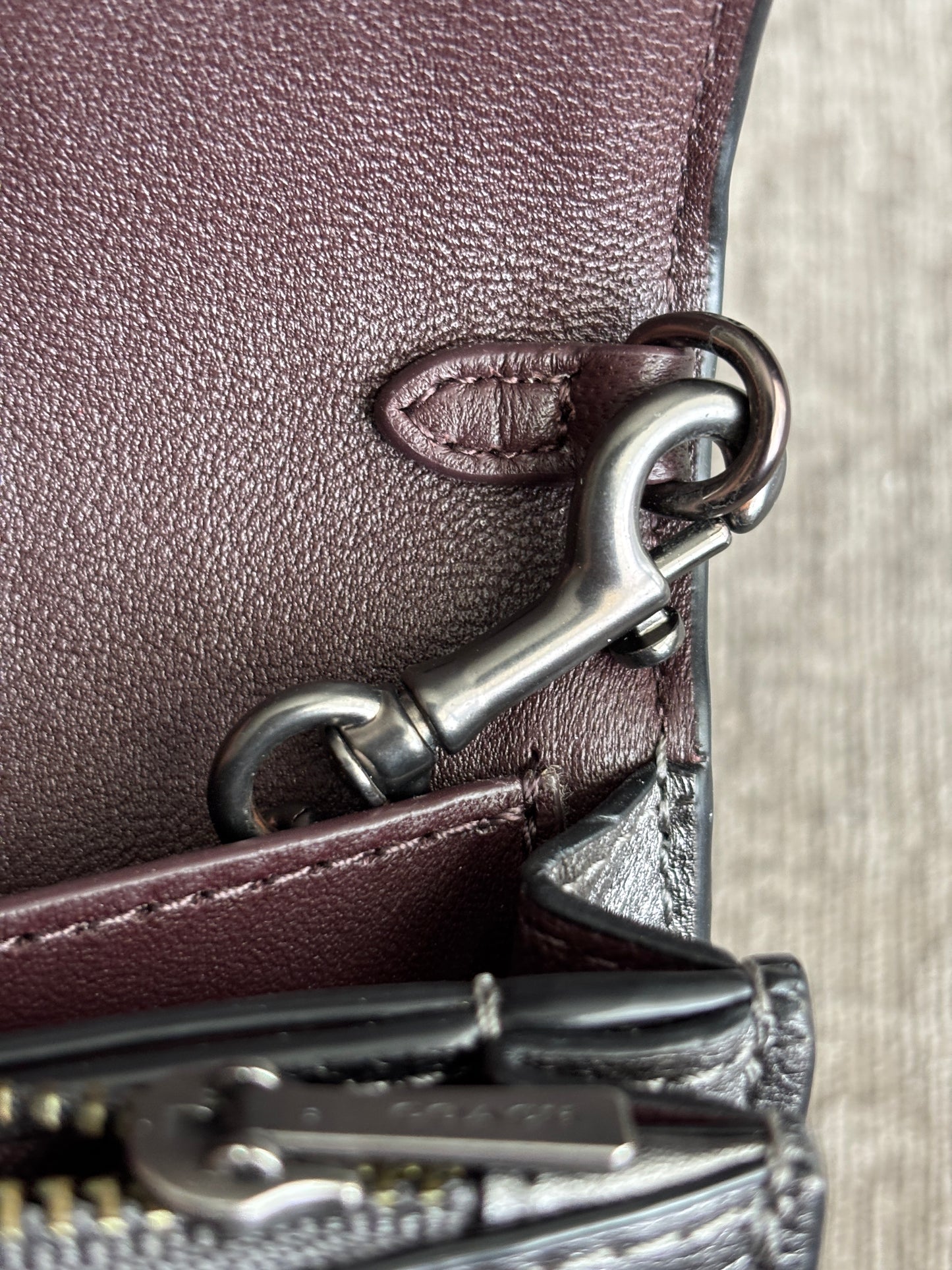 EUC Coach Callie Convertible Clutch