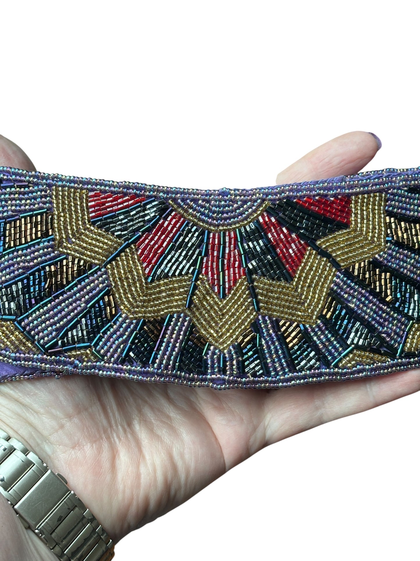 Vintage YSL Beaded Belt