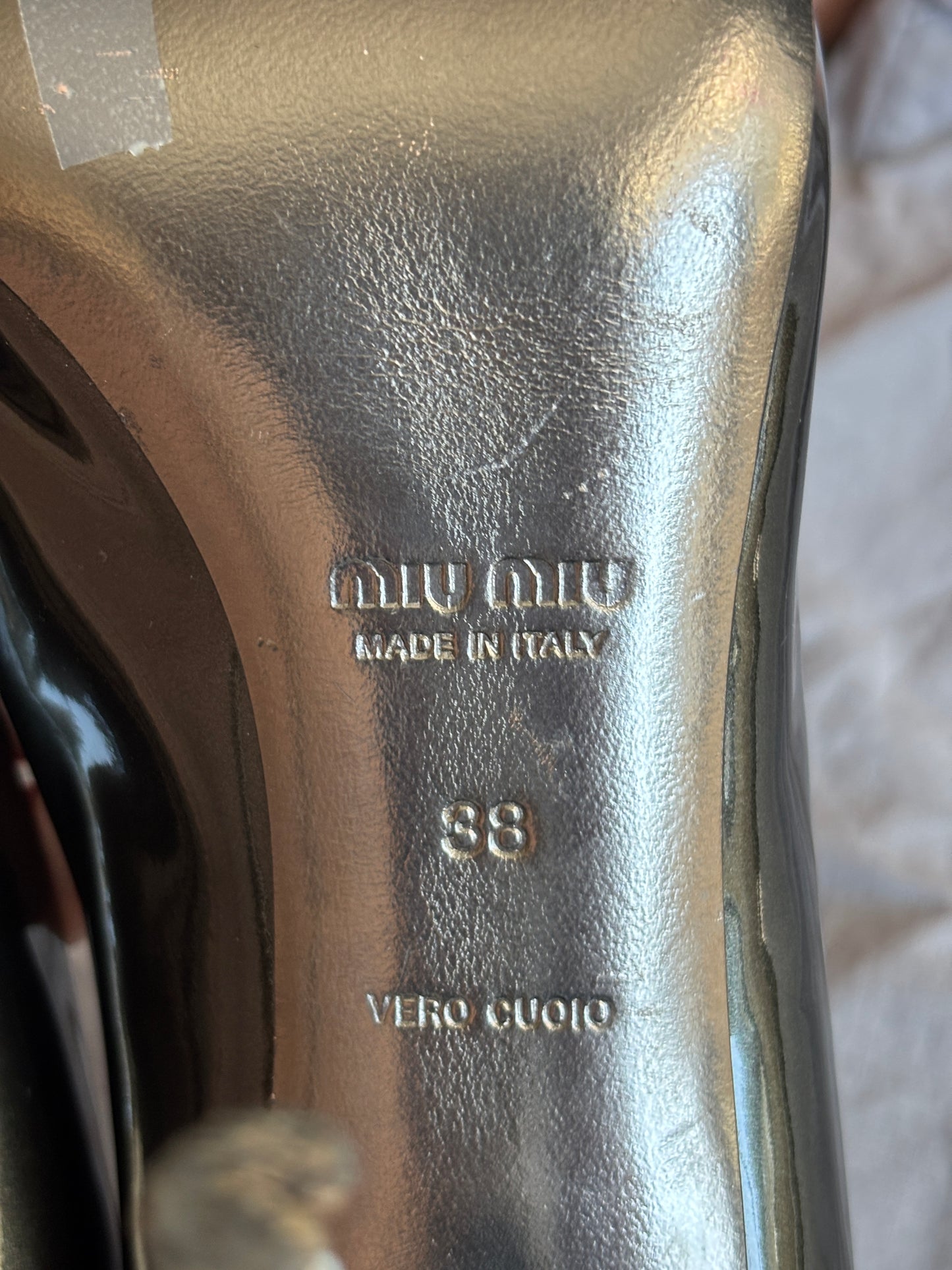 MIU MIU Patent Leather Pumps
