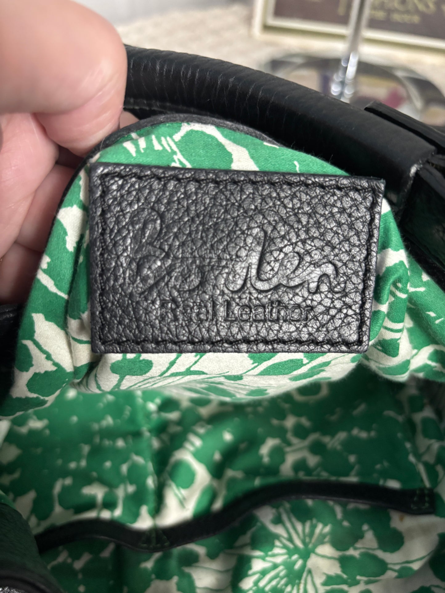 Boden Leather Bucket Bag