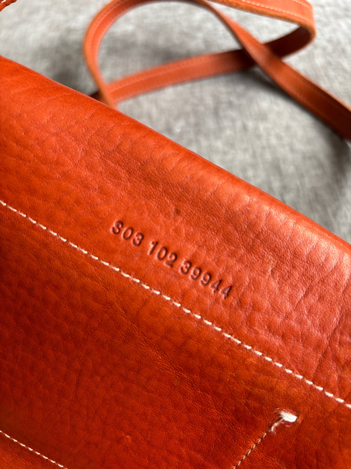 EUC Shinola Brown Leather Convertible Crossbody
