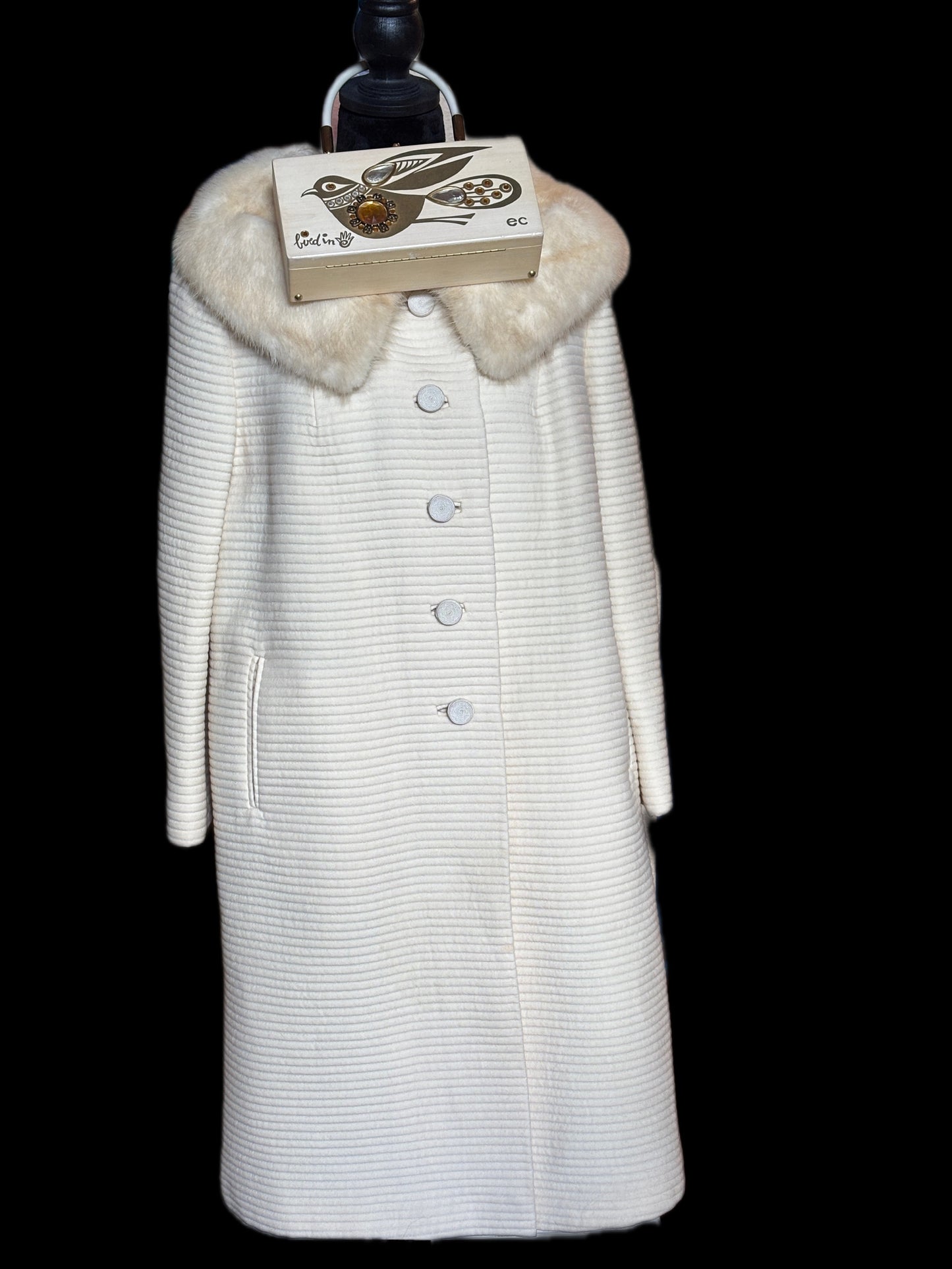 Vintage Youthcraft Fur Lined Coat