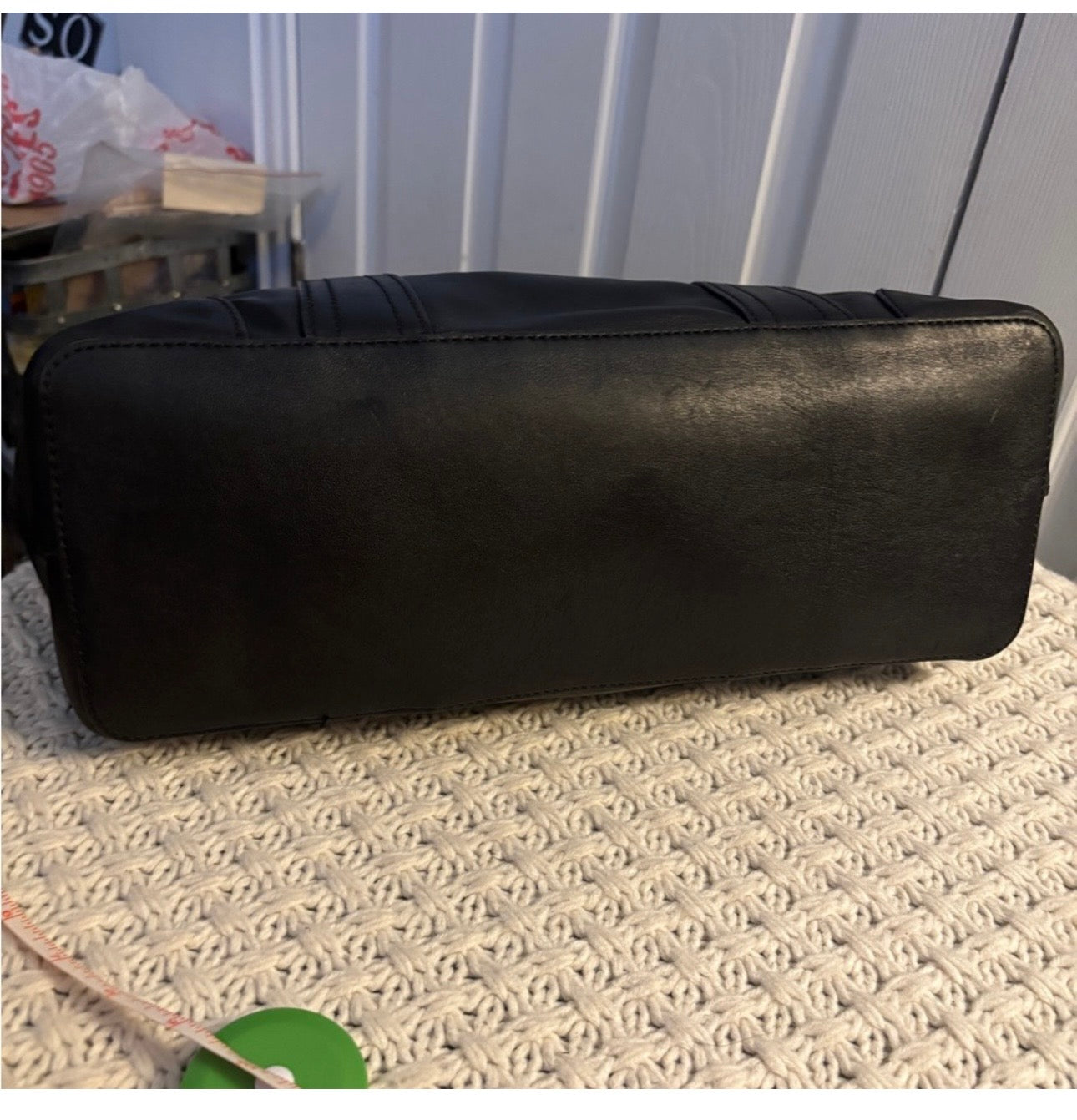 EUC Frye Black Leather Tote