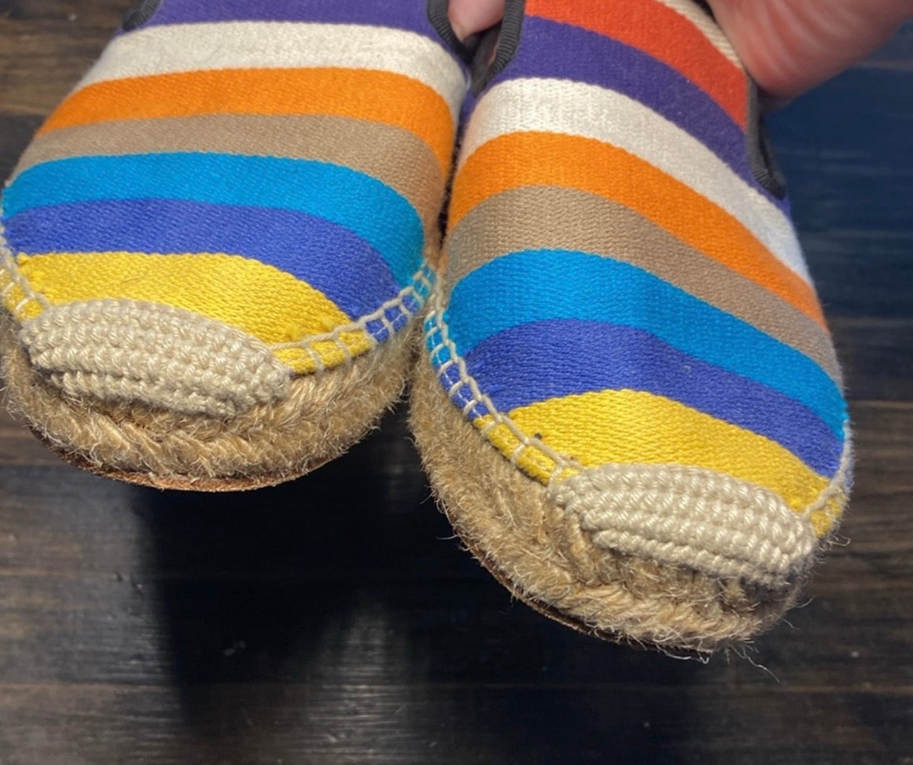 Celine Canvas Striped Espadrilles