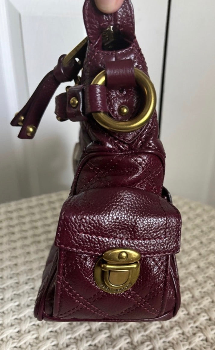 EUC with Tags Marc Jacobs Lux Quilted Satchel