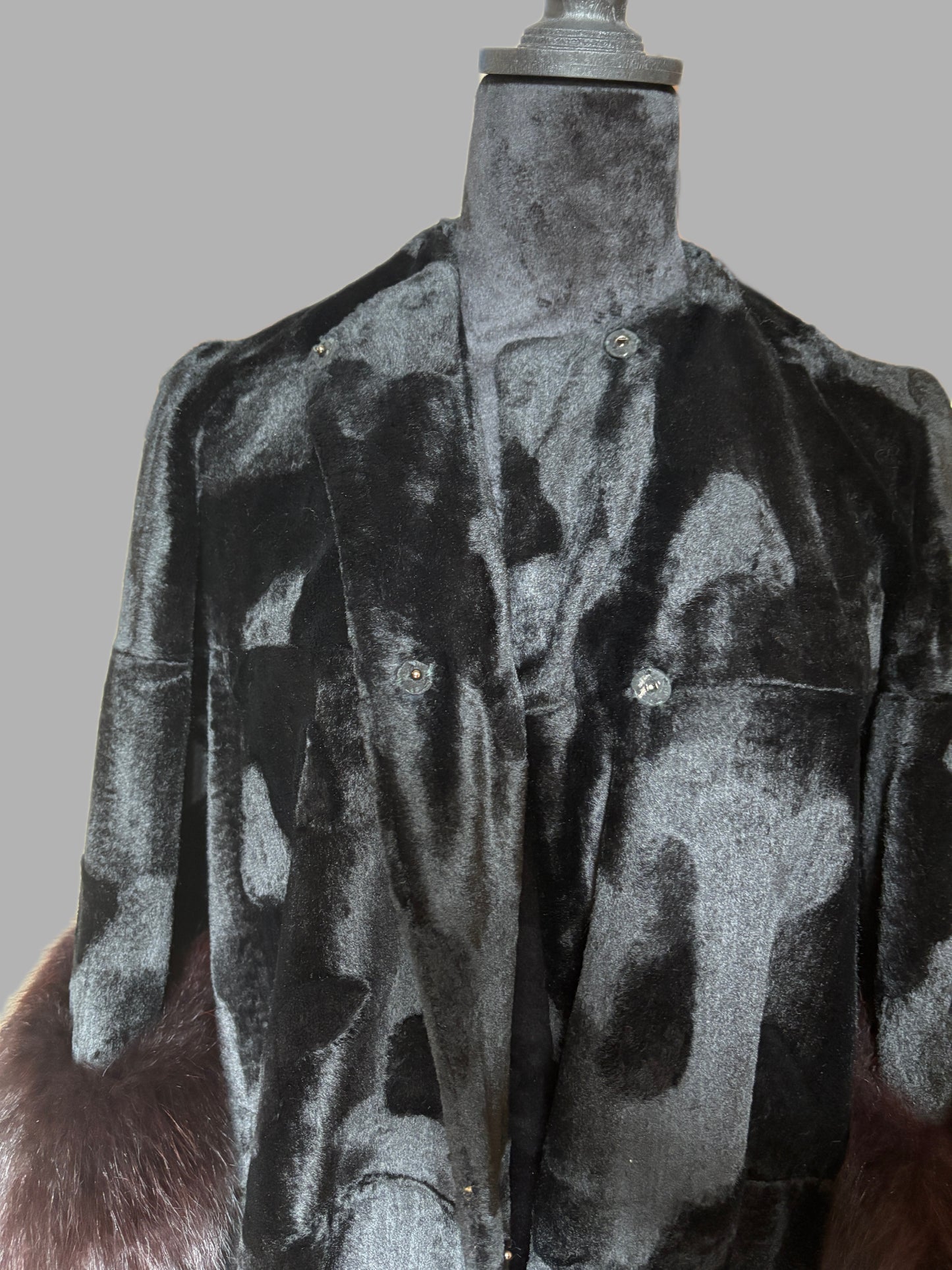 Lilly Anne Coat with Fur Cuffs