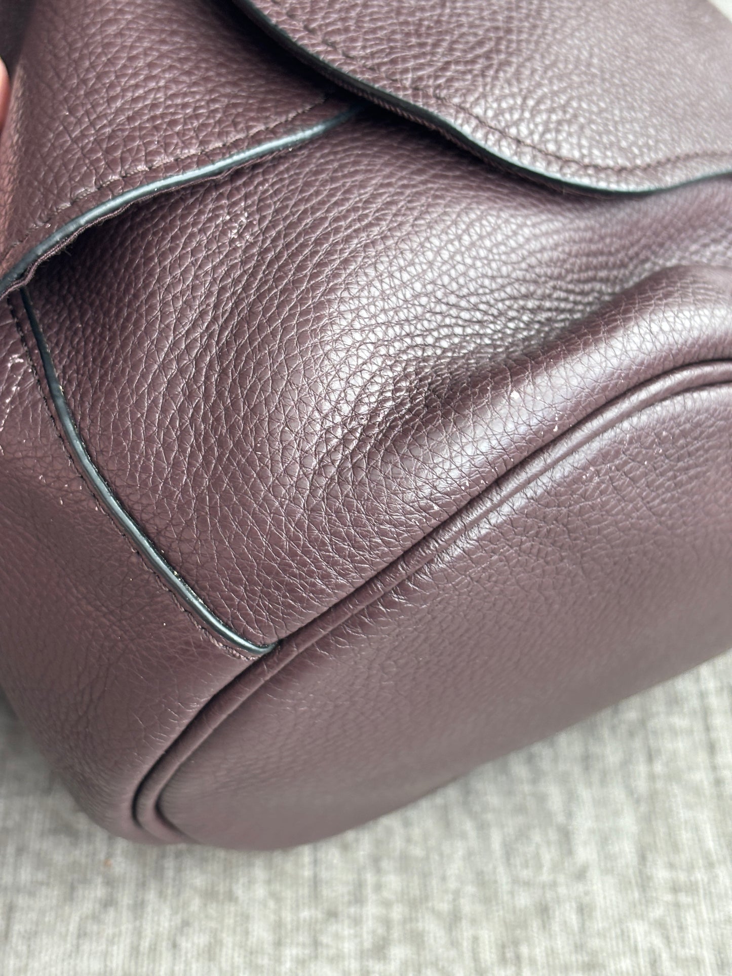 Coach Floral Embroidered Petal Bag, Oxblood