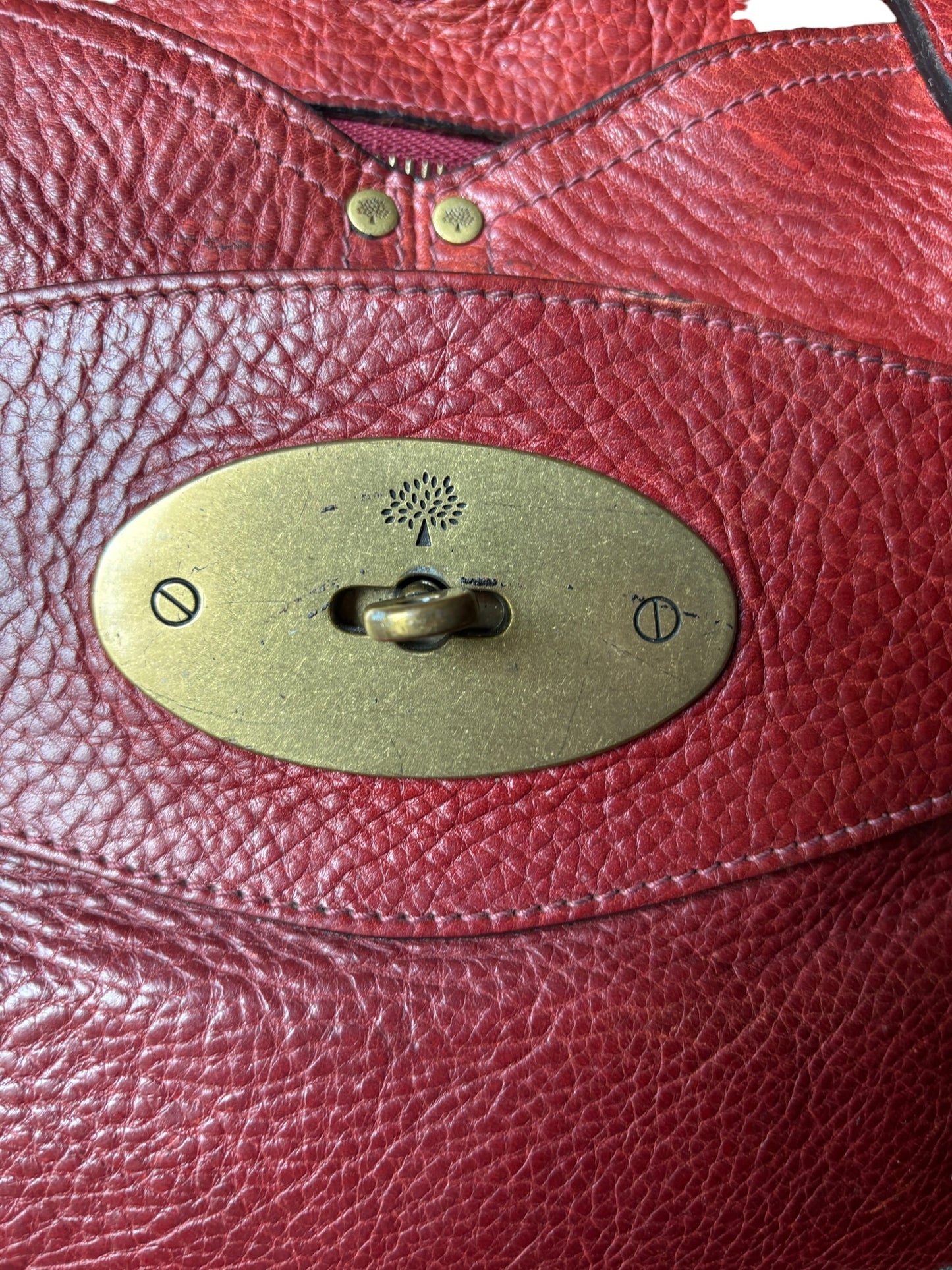 Mulberry Alexa Bag, Red