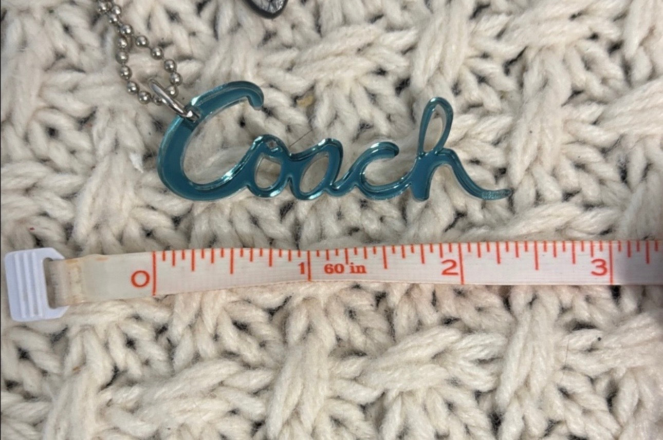Starfish and Coach Bag Charms