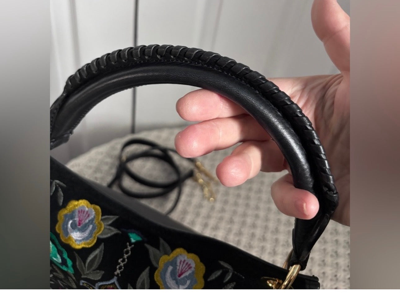EUC UGG Boho Embroidered Bag