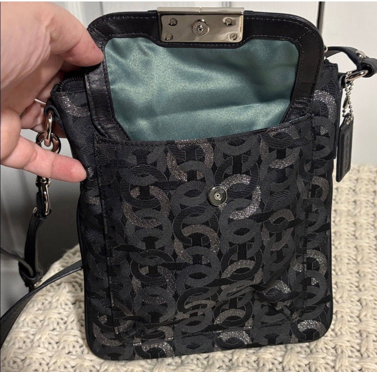 NWOT Coach Op Art Swing Pack
