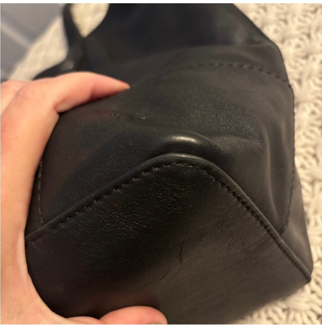 EUC Frye Black Leather Tote