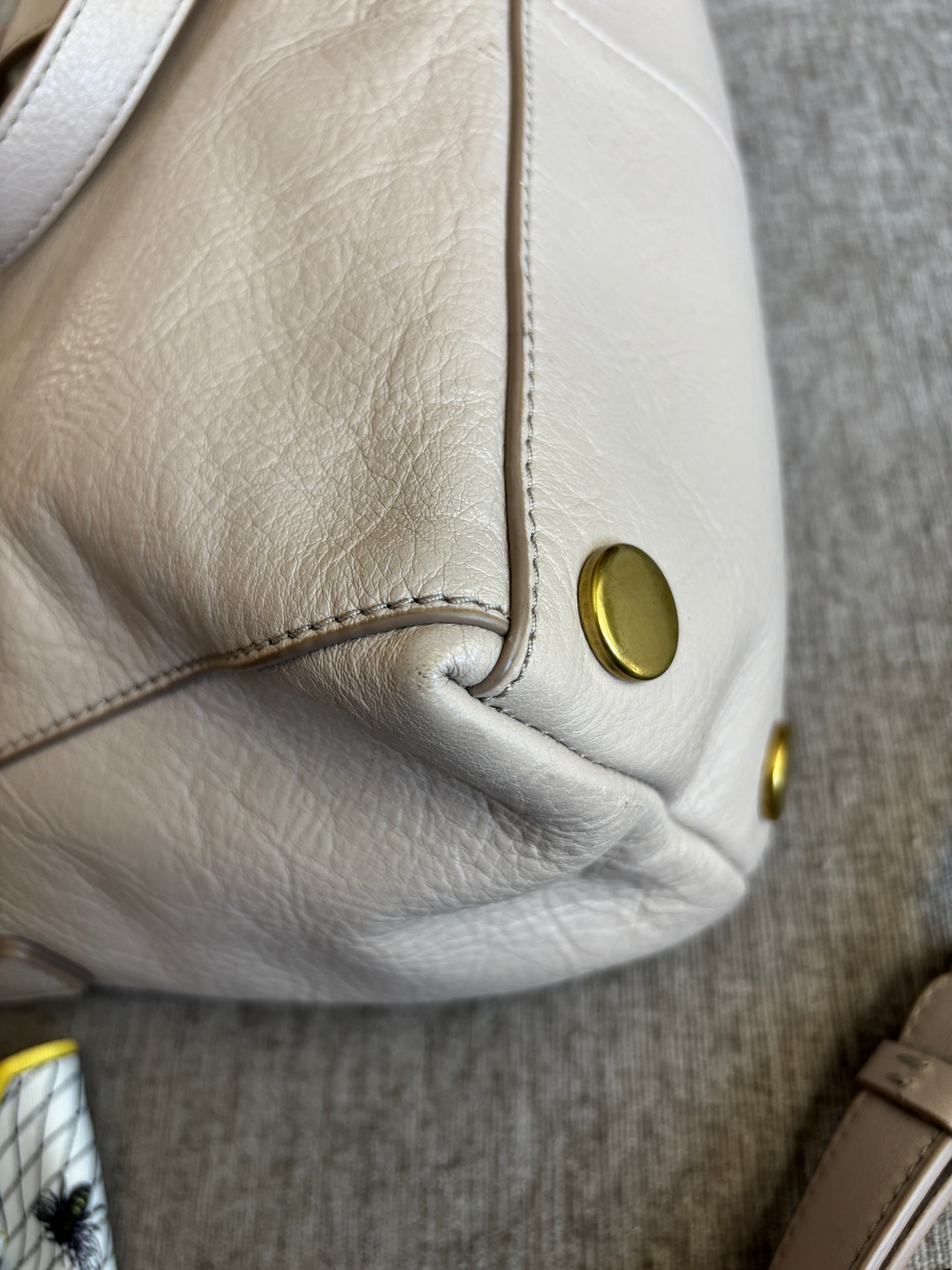 EUC Fossil Taupe Bag with Removable Long Strap