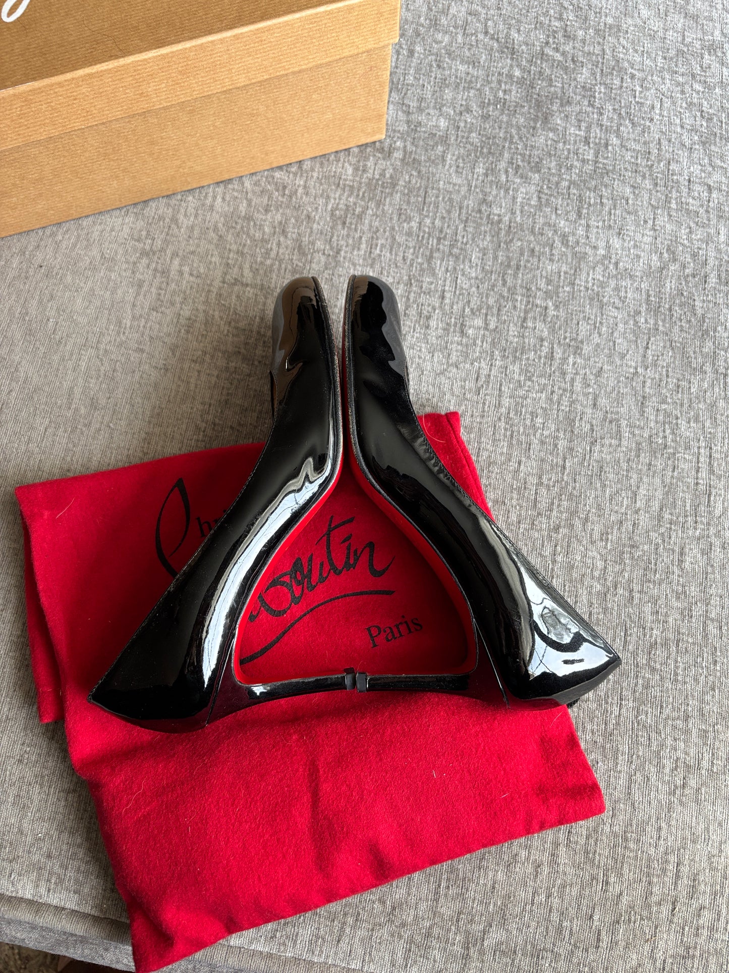 Louboutin Patent Leather Pumps