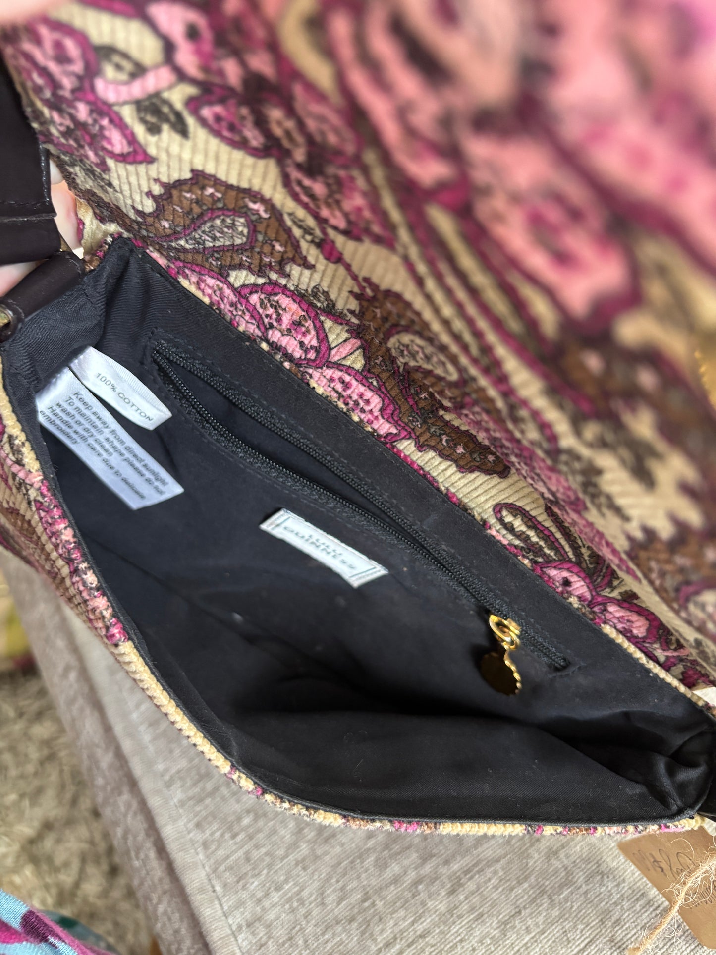 Lulu Guinness Paisley Handbag