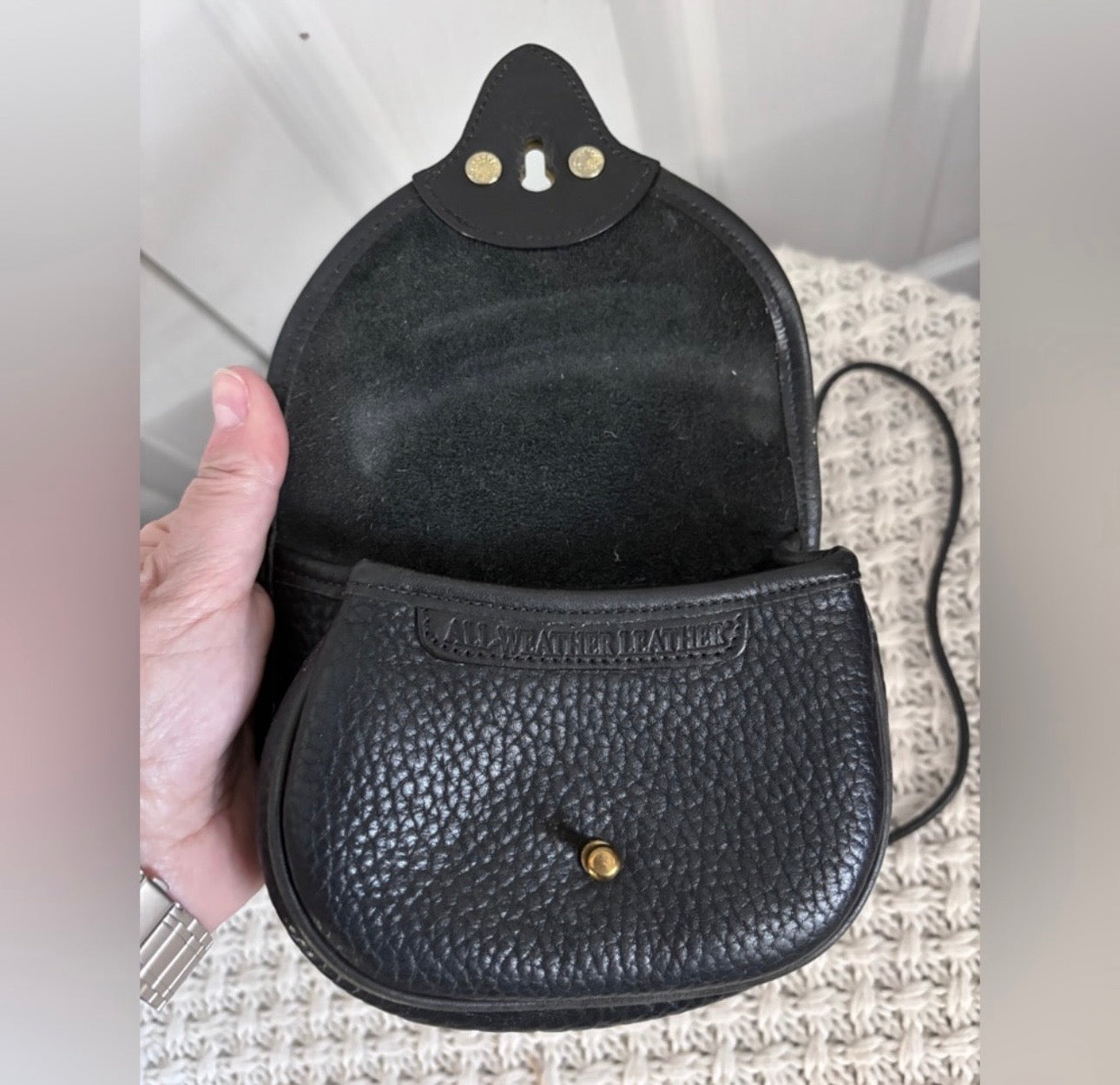 Vintage 1980’s Dooney & Bourke Mini Calvary Belt Bag