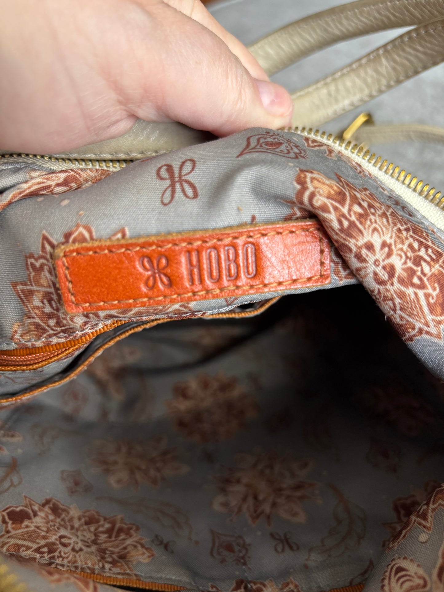 HOBO Convertible Leather Bag