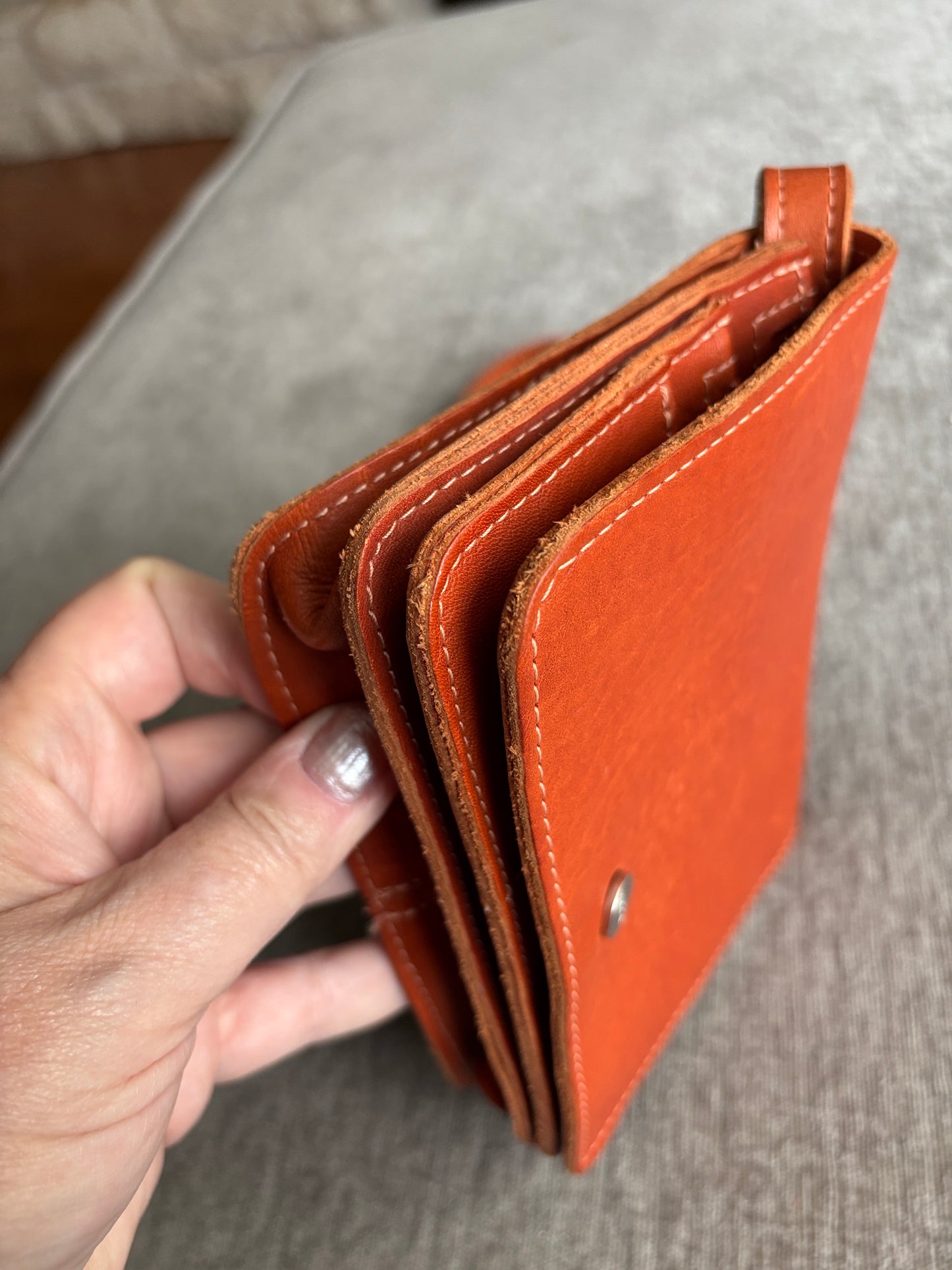 EUC Shinola Brown Leather Convertible Crossbody