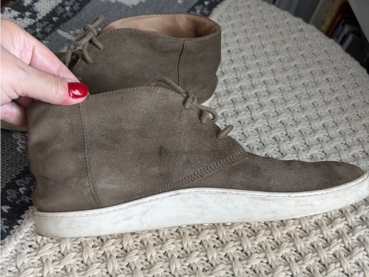 Tod’s Men’s Hitop Suede Sneakers