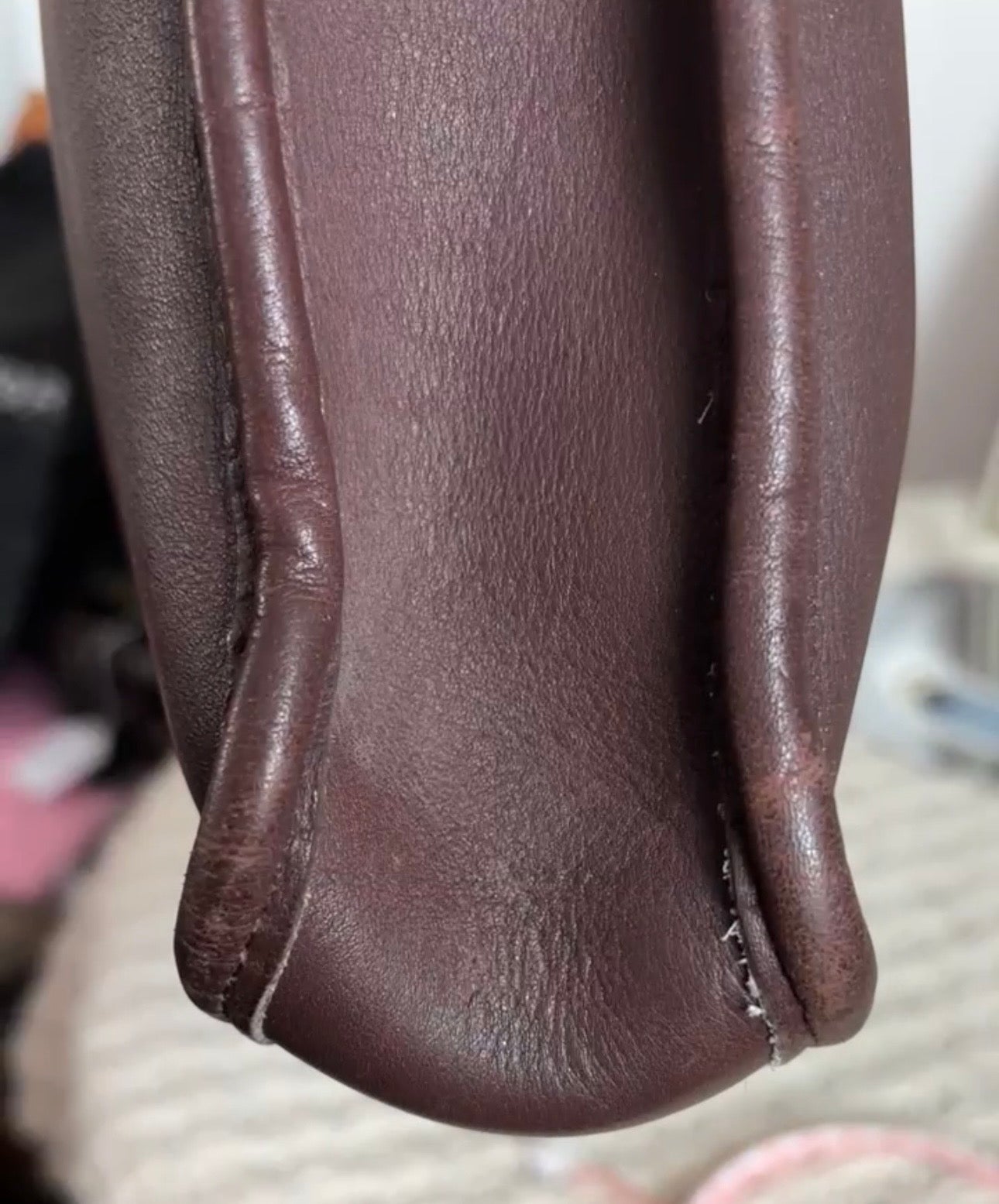 Vintage Coach Mahogany Portfolio Bag