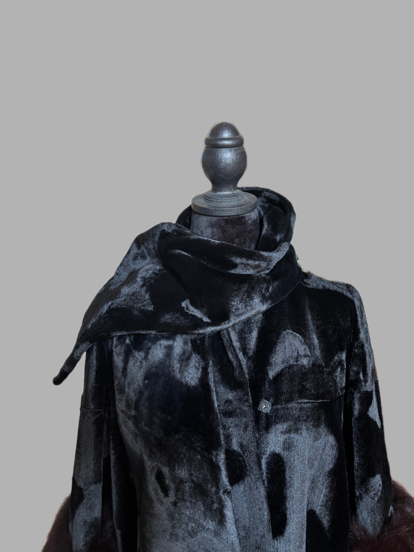 Lilly Anne Coat with Fur Cuffs