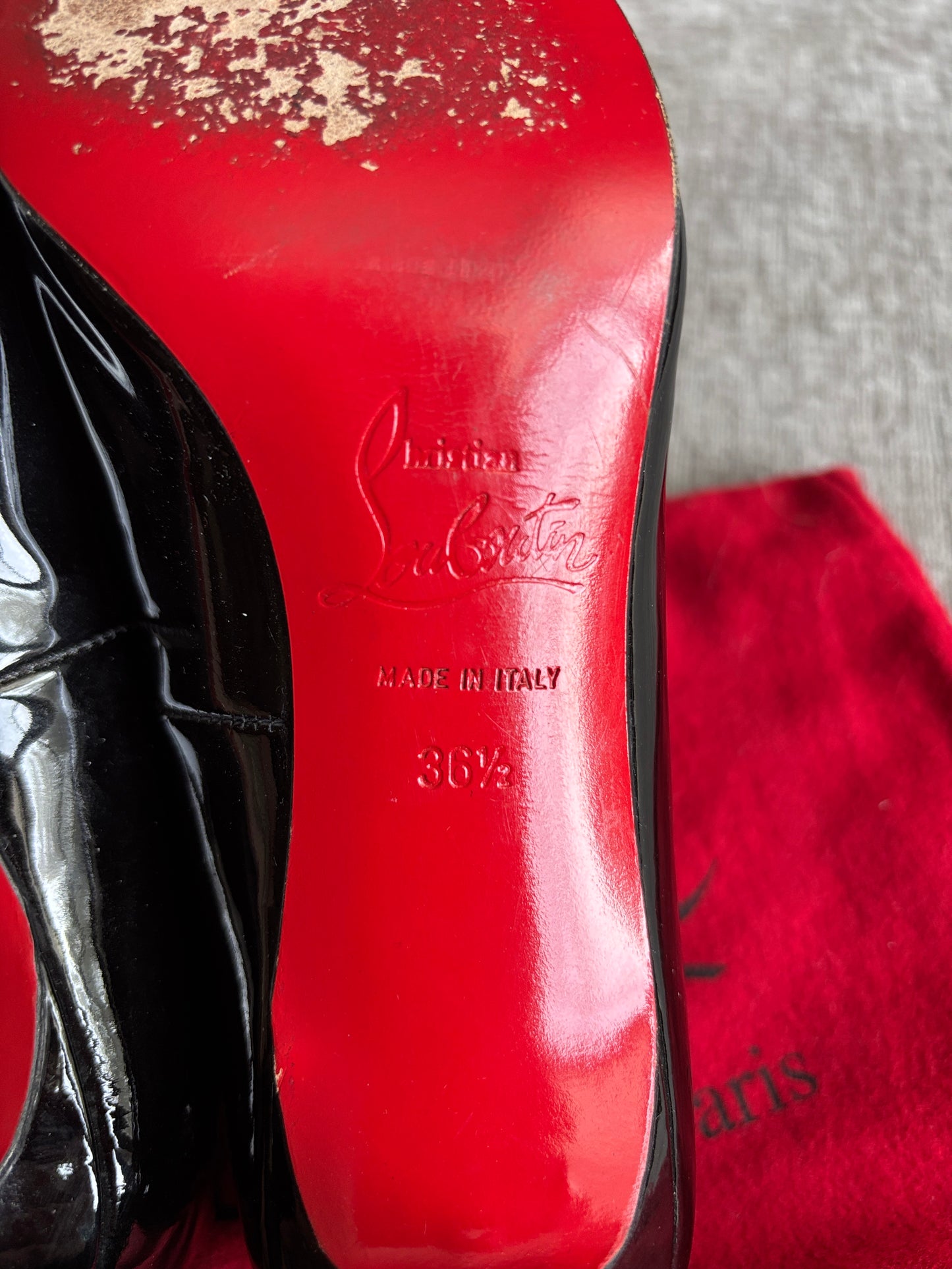 Louboutin Patent Leather Pumps