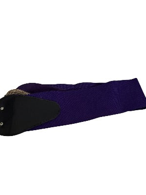 Vintage Purple Belt with Large Buckle